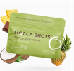 Mocca Shots Energy Gummies with Caffeine | 12-Pack - Coconut Pineapple