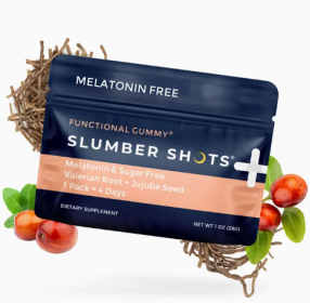 Slumber Shots Sleep Aid Melatonin-Free | 12-Pack