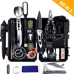 60 in 1 Emergency Survival Gear Kit