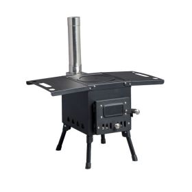 Black Wood Camping Stove