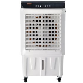 VEVOR Evaporative Air Cooler, Oscillating Swamp Cooler with Adjustable 3 Speeds, Portable Air Cooler for Indoor/Outdoor Use