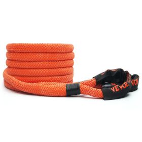 VEVOR 1" x 20' Kinetic Recovery Tow Rope 38,000 lbs, Heavy-Duty Off Road Snatch Strap