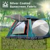 Waterproof 2-3 Person Camping Tent – Foldable Outdoor Shelter with Mosquito Net Windows & Carrying Bag